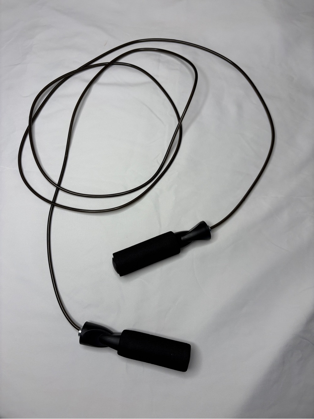 Black Foam Handle Jump Rope